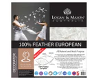 Logan & Mason 100% Feather European Pillow