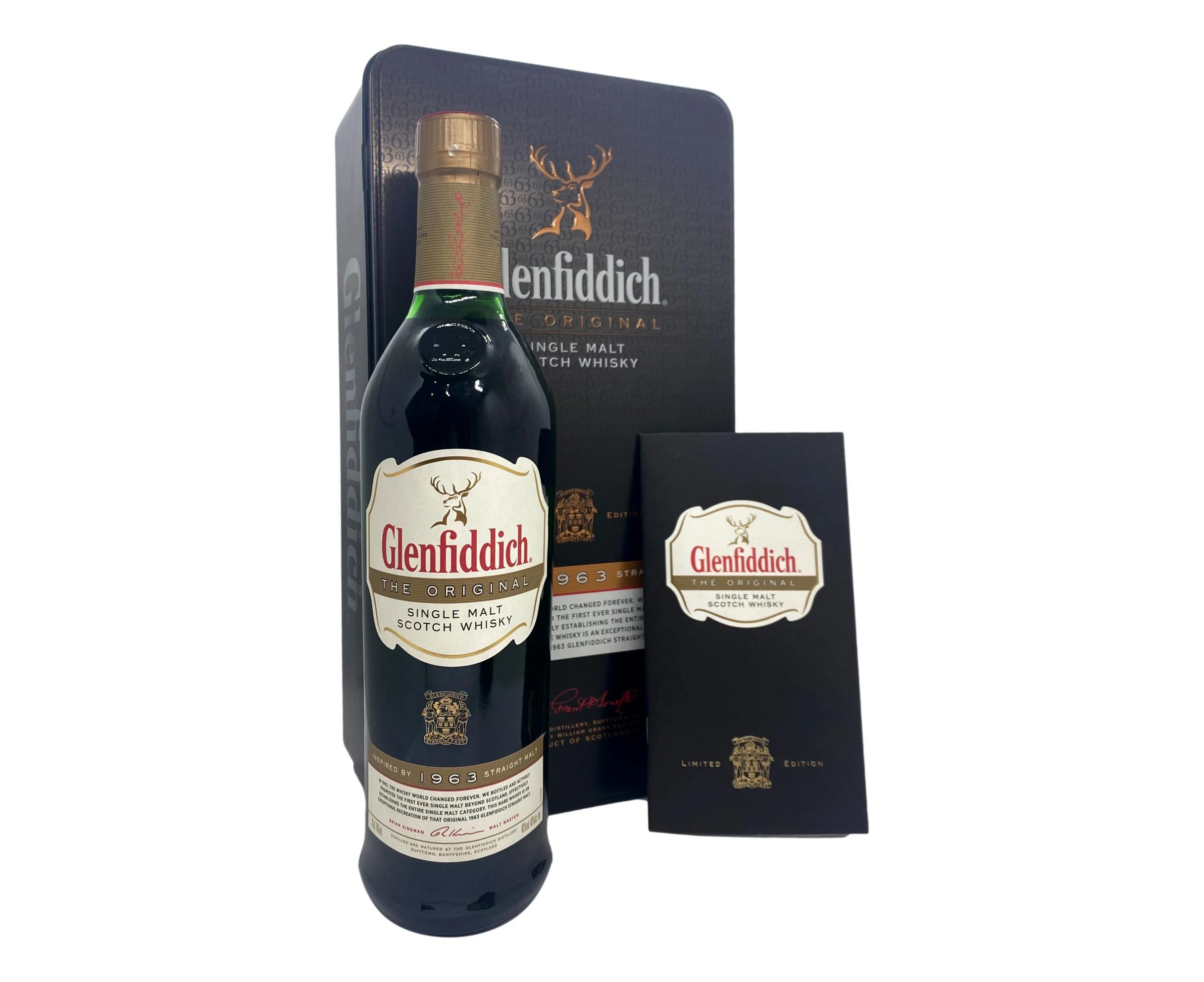 Glenfiddich The Original 1963 Single Malt Scotch Whisky Gift Tin