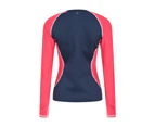 Mountain Warehouse Womens Wetsuit Rash Vest Ladies Breathable Lightweight Top - Red