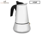 Casa Barista Roma 4-Cup Stainless Steel Espresso Maker