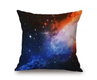 Starry Galaxy Cotton & Linen Pillow Cover Pillow Case Cushion Cover 87336