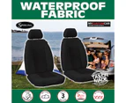 Mitsubishi Pajero Sport QE QF QG 2015-On Waterproof Fabric FRONT Seat Covers Car