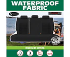 Mitsubishi Triton MQ MR Dual Cab 2015-2023 Waterproof Fabric REAR Seat Cover