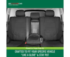 Mitsubishi Triton MQ MR Dual Cab 2015-2023 Waterproof Fabric REAR Seat Cover