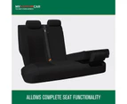 Mitsubishi Triton MQ MR Dual Cab 2015-2023 Waterproof Fabric REAR Seat Cover