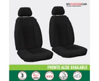 Mitsubishi Triton MQ MR Dual Cab 2015-2023 Waterproof Fabric REAR Seat Cover