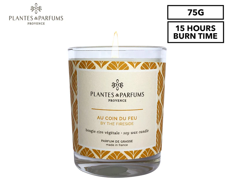 Plantes & Parfums By The Fireside Perfumed Candle 75g