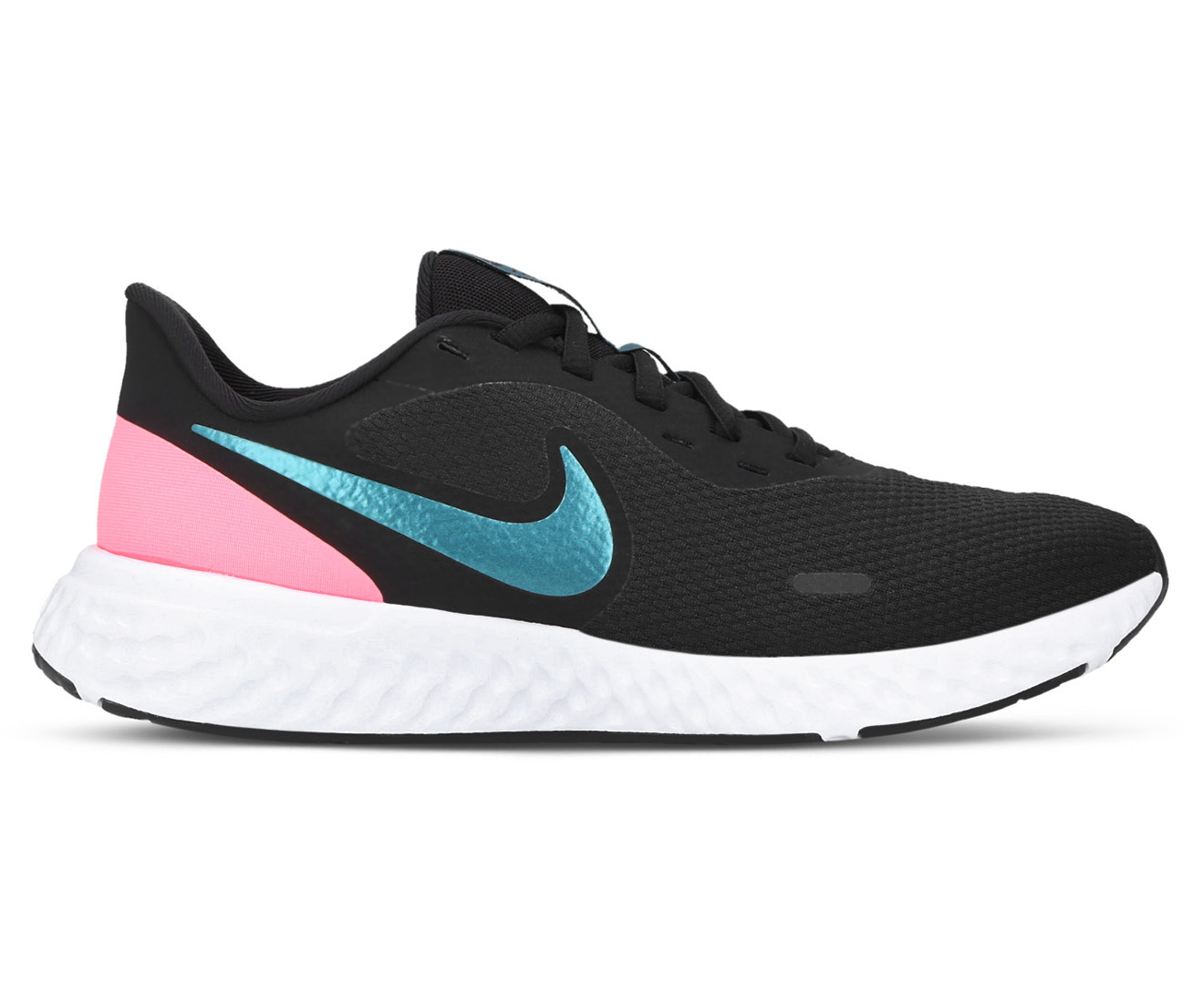 Nike Women's Revolution 5 Running Shoes - Black/Dark Atomic Teal ...
