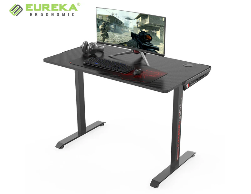Eureka Ergonomic 45-Inch I44 Office Gaming Desk - Black