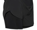 Nike Women's Eclipse 2-in-1 Running Shorts - Black