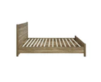 Bed Frame Natural Wood like MDF in Oak Colour