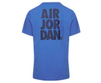 Nike Men's Jordan Jumpman Classics Crew Tee / T-shirt / Tshirt - Signal Blue/Black