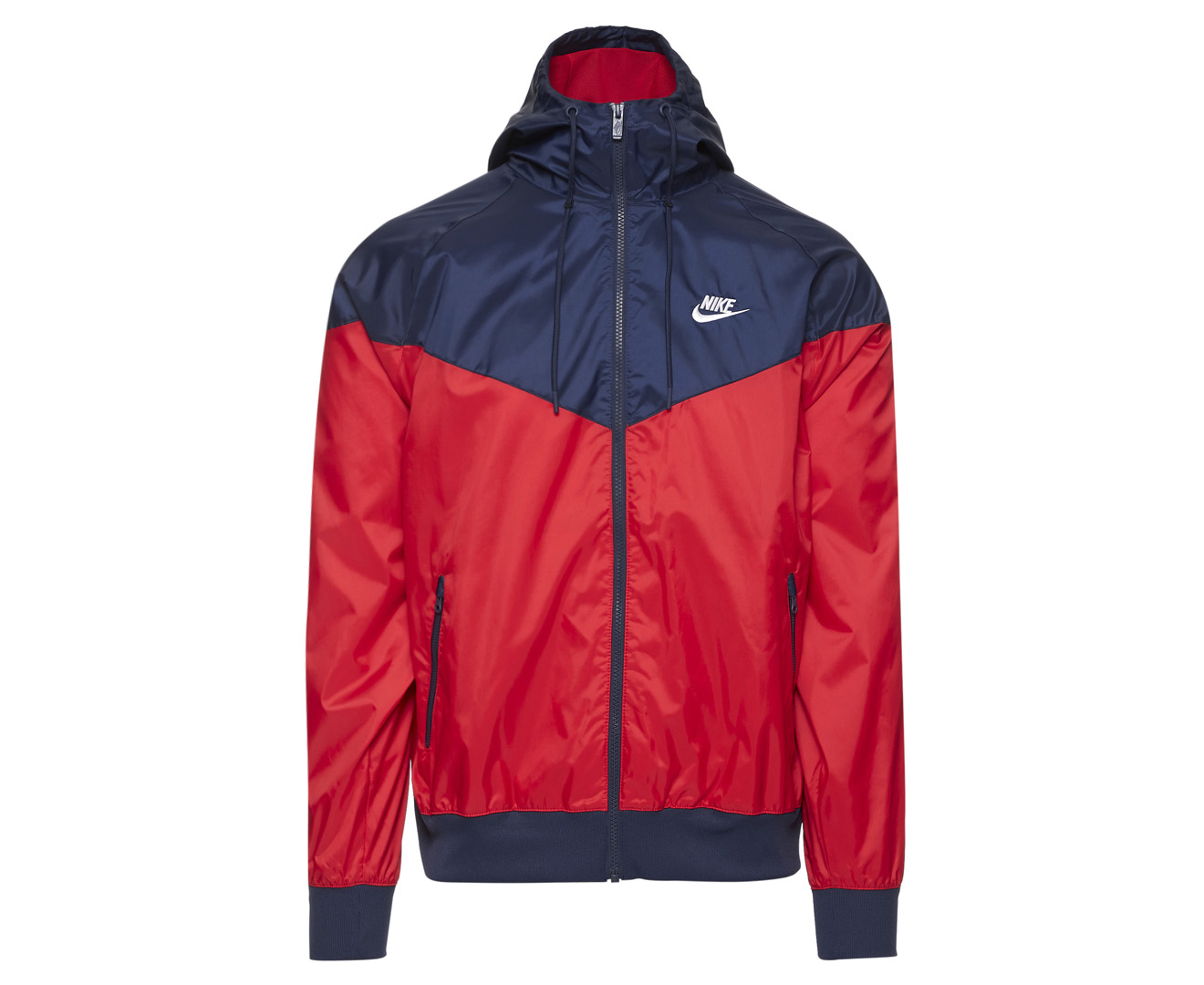 Nike Sportswear Men's Windrunner Hooded Jacket - University Red ...
