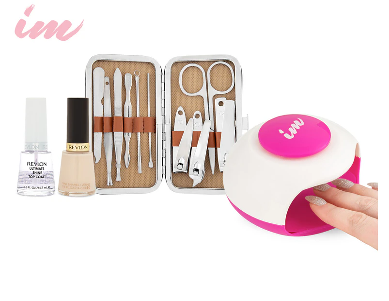 Illuminate Me Manicure & Revlon Nail Polish Gift Set
