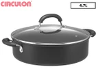 Circulon 28cm/4.7L Total Hard Anodised Covered Sauteuse