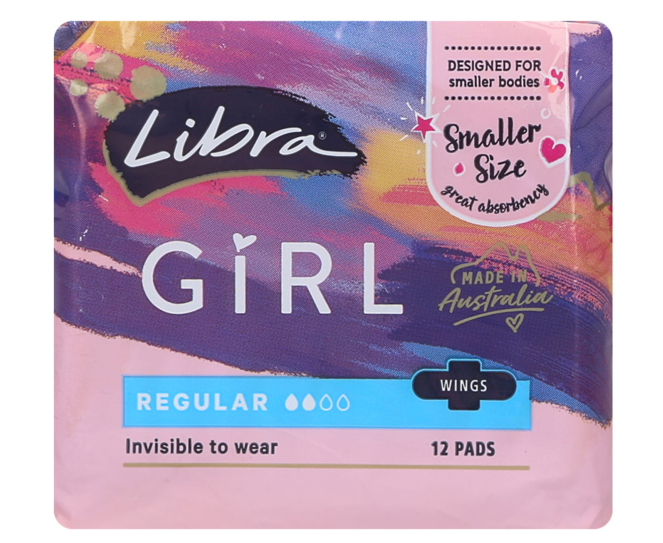 Libra Girl Regular Pads 12pk