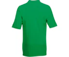 Fruit Of The Loom Premium Mens Short Sleeve Polo Shirt (Kelly Green) - BC1381