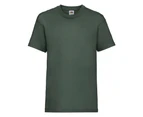 Fruit Of The Loom Childrens/Kids Unisex Valueweight Short Sleeve T-Shirt (Bottle Green) - BC329