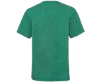 Fruit Of The Loom Childrens/Kids Unisex Valueweight Short Sleeve T-Shirt (Retro Heather Green) - BC329
