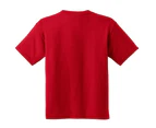Gildan Youth Unisex Heavy Cotton T-Shirt (Red) - BC482