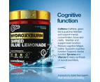 BSc HydroxyBurn Shred Thermogenic Pre-Workout Powder Blue Lemonade 300g 60 Serves
