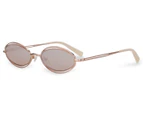 Kendall + Kylie Women's Banks Sunglasses - Rose Gold