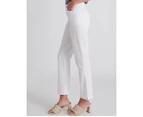 W.Lane Comfort Full Length Pants - Womens - White