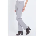 W.Lane Comfort Full Length Pants - Womens - Silver