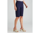 W.Lane Comfort Shorts - Womens - French Navy