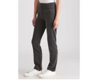W.Lane Comfort Slim Leg Full Length Jeans - Womens - Grey