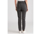 W.Lane Comfort Slim Leg Full Length Jeans - Womens - Grey