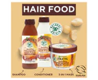 Garnier Fructis Smoothing Macadamia Hair Food Mask Treatment 390mL