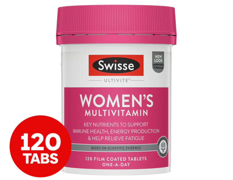 Swisse Women's Ultivite Multivitamin 120 Tabs