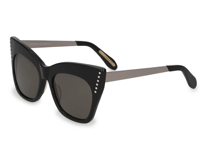 BCBG MAX AZRIA Women's BA5010 Sunglasses - Shiny Black