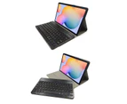 Ymall Samsung PU Leather Case With Magnetically Detachable Wireless Keyboard For TabS6/Lite10.4"/P610/P615-Gold-DY-P610