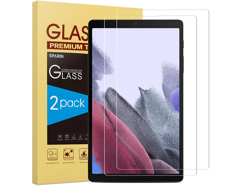 2 PACK 9H Tempered Glass Screen Protector For Samsung Galaxy Tab A7 Lite 2021