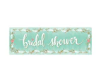 Bridal Shower Mint Giant Party Banner