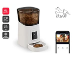 |6L Automatic Pet Feeder Wi-Fi Enabled Smart Dog Cat Feeder with App Remote Control & HD Camera