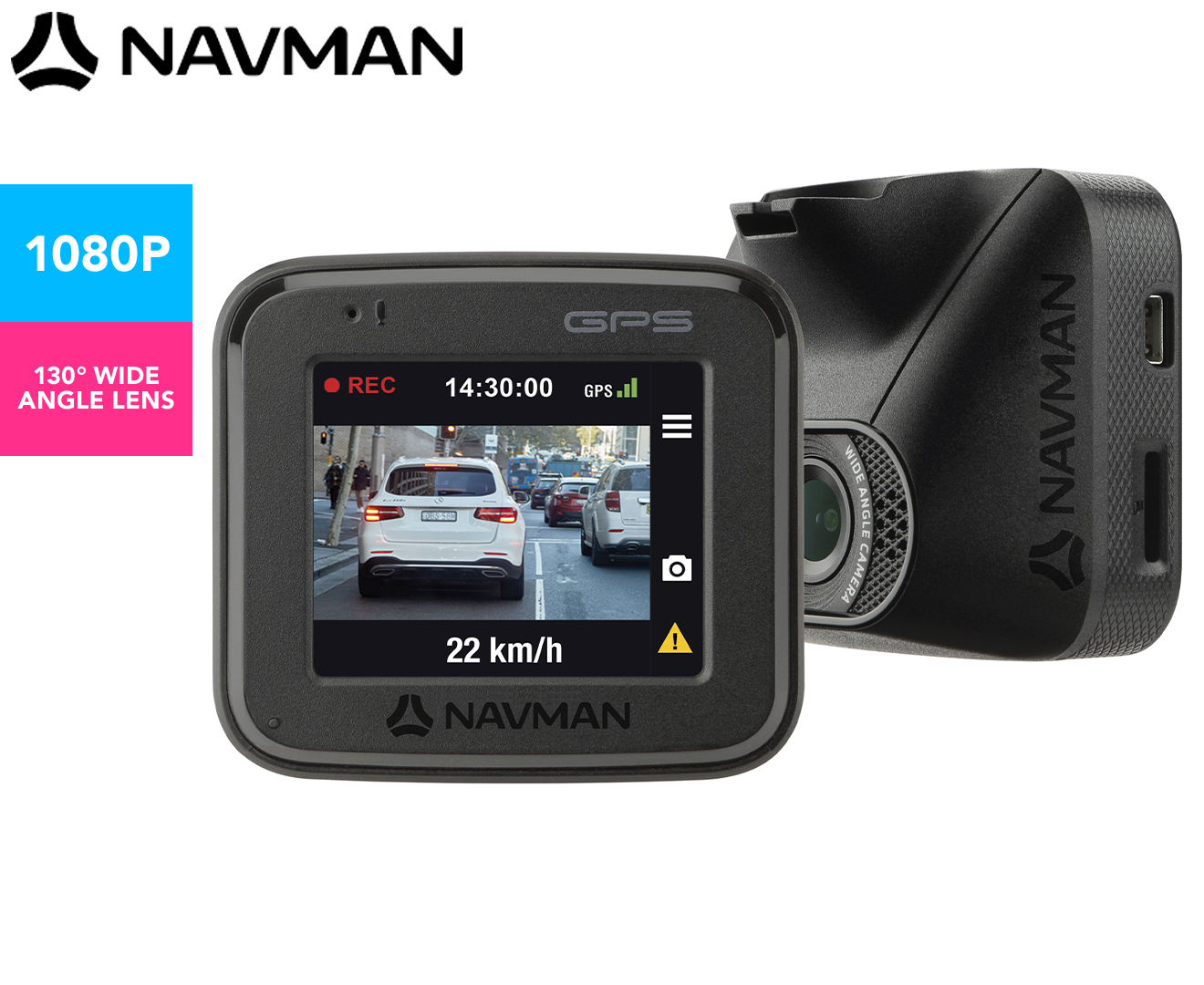 navman gps dash cam