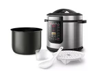 Philips 8L Multicooker Electric Slow/Pressure Cooker 1500W w/Steaming Tray XL