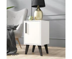 Side Table in MDP 15mm BPP 06-205, White 58.5 x 33 x 35cm