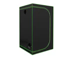 100x100x180cm Hydroponic Grow Tent Indoor Plant Room Reflective 600D Oxford with Floor Tray