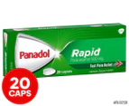 Panadol Rapid Paracetamol 500mg 20 Caps