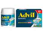 Advil Minis 200mg 20 Liquid Caps
