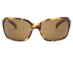 Ray-Ban Women's RB4068 Highstreet Polarised Sunglasses - Tortoise/Brown Classic