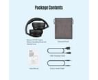 Mpow H19 IPO Bluetooth Headphone Active Noise Cancelling Mic Over-Ear Foldable Wireless Headset (Black) 7