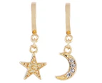 Phaeton Coco Star Moon Earrings - Gold