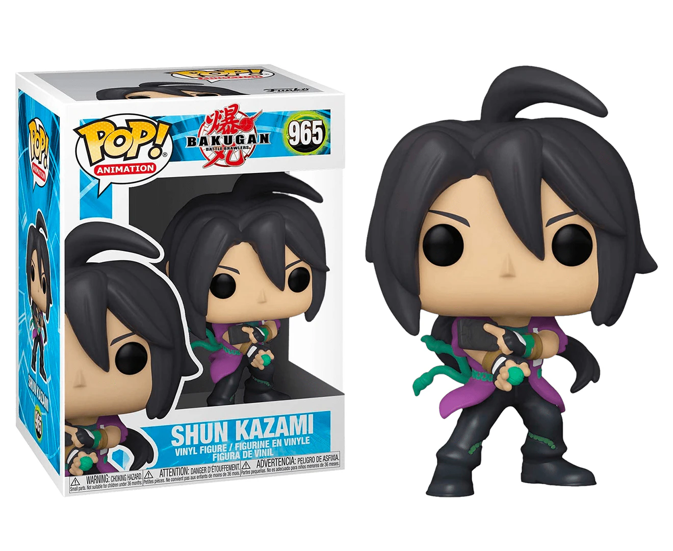 Funko POP! Animation Bakugan Shun Kazami Vinyl Figure