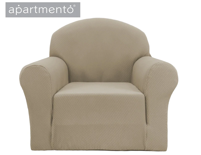 Apartmento Stretch 1-Seat Sofa Cover - Linen