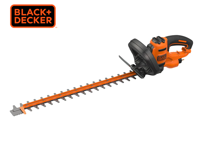 Black & Decker 60cm 600W Hedge Trimmer w/ Saw Blade